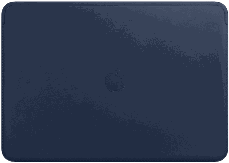 Кожаный чехол для MacBook Pro 15 дюймов, тёмно-синий цвет