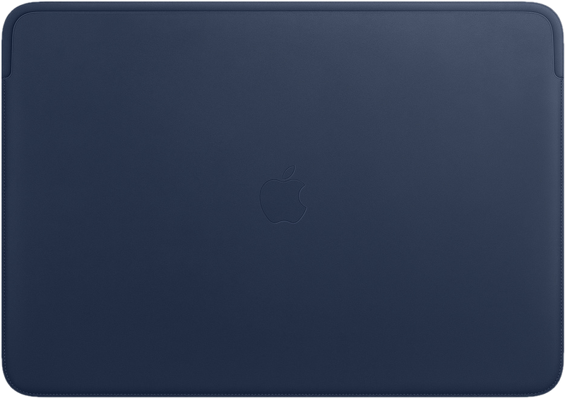 Кожаный чехол для MacBook Pro 16 дюймов, тёмно-синий цвет
